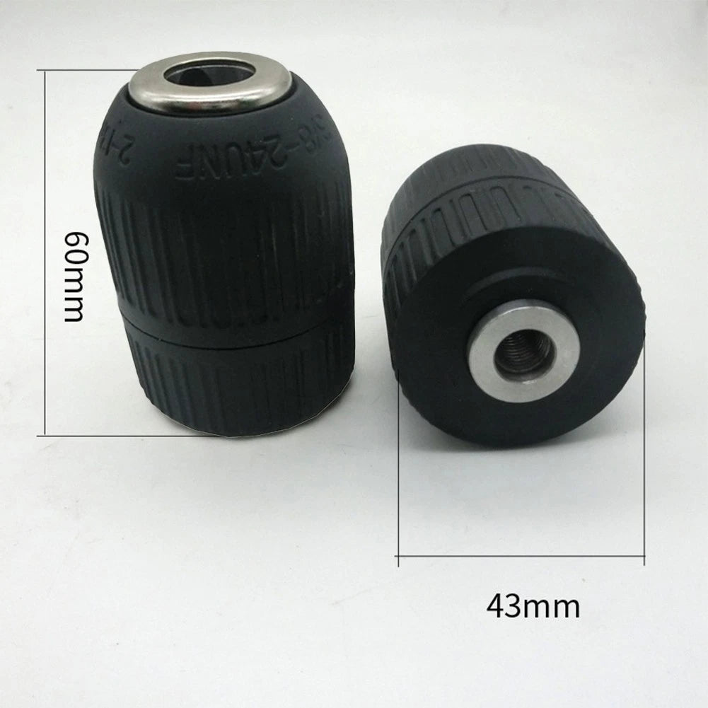 3/8 Inch Keyless Drill Chuck Head for Enhanced Flexibility (Universal)