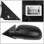 Power Fold Heat Signal Blind Spot Side Door Mirror for Kia Soul (2020–2022)