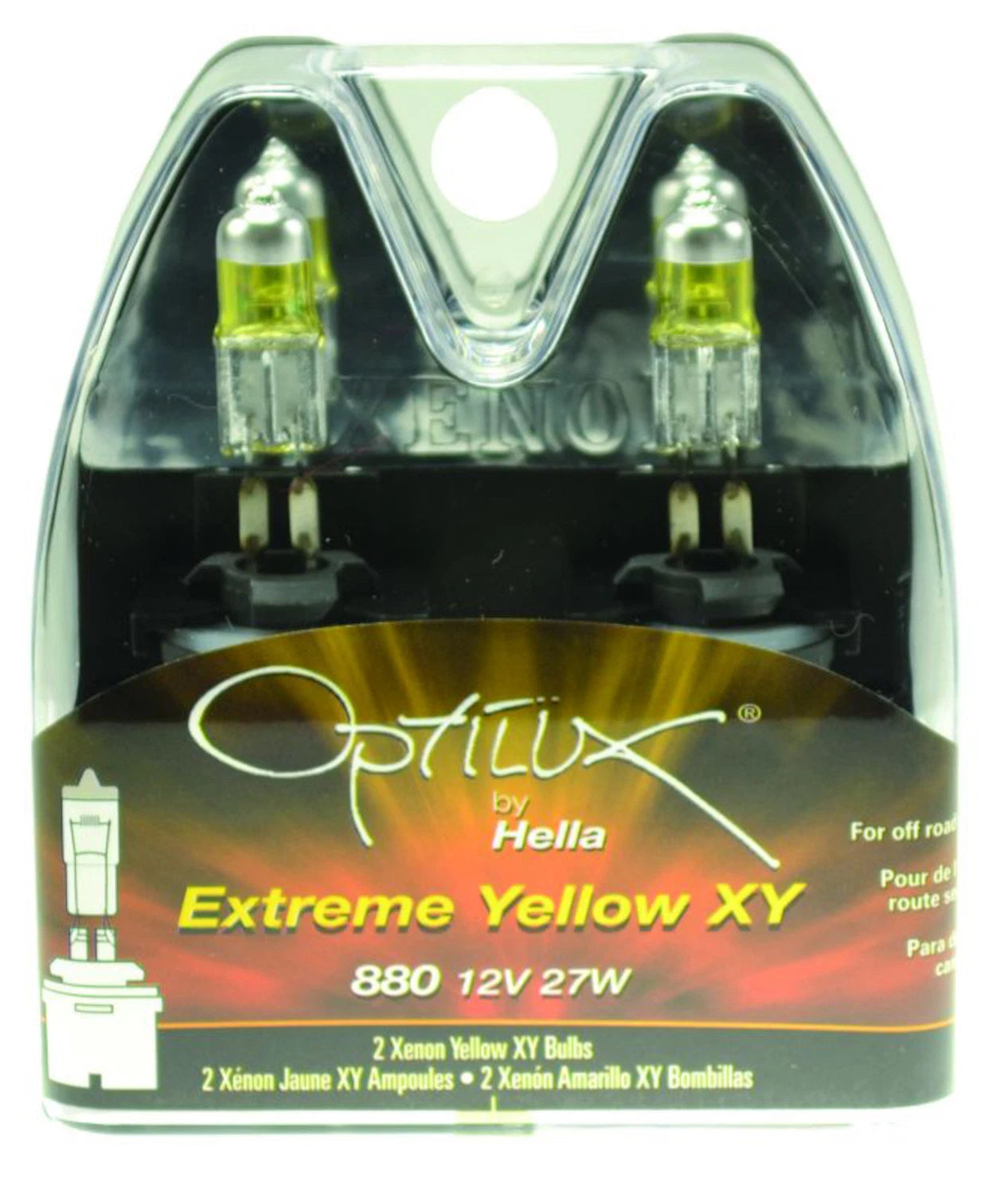 Hella Front Fog Light Bulb for GMC C1500 (H71071172)