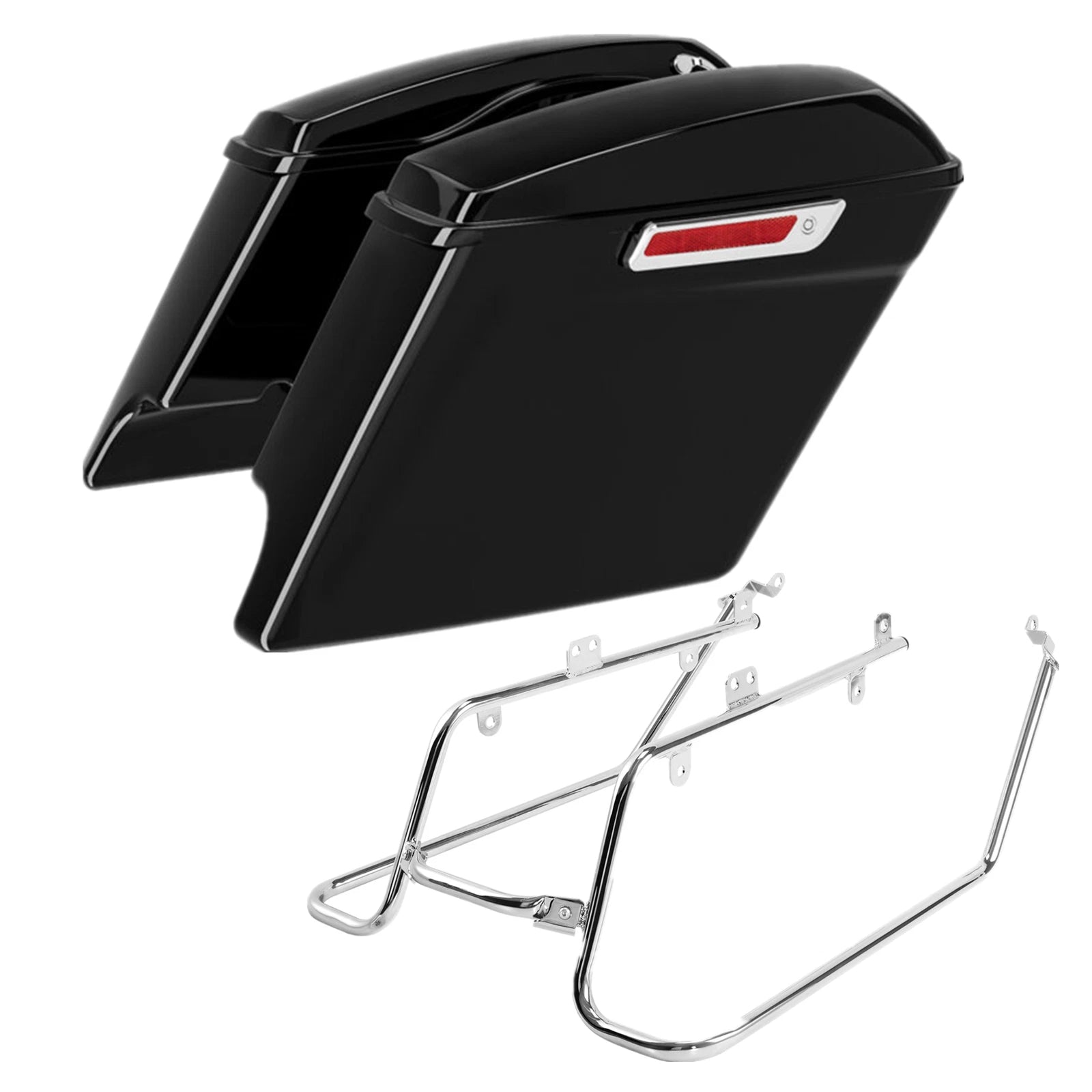 Hard Saddlebags Conversion Bracket for Harley Wide Glide Fat Bob (2008–2017)