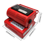 Portable Dual Purpose Gas Heater for Outdoor Camping Tent