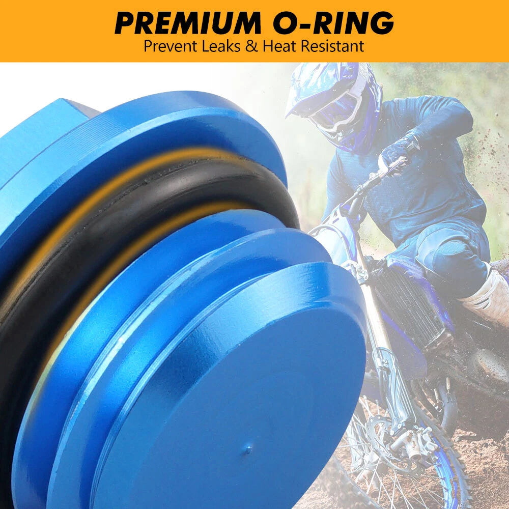CNC Oil Filler Plug Cap for Yamaha YZ125 YZ250 YZ250F YZ450F WR450F (2003–2020)