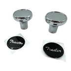 Chrome Deluxe Air Valve Knobs for Peterbilt Kenworth Tractor Trailer (2010–2016)