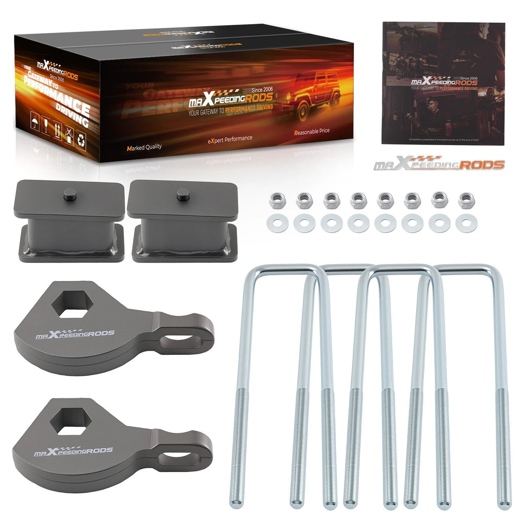 3" Lift Spacer Kit for Dodge Dakota 4X4 (1987–2004) w/ Steel Blocks