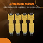 4pcs Fuel Injectors Kit for Toyota RAV4 2.0L (2001–2003) 23209-28050