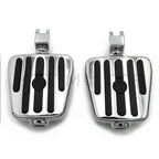 Chrome Rubber Footpeg for Yamaha V-Star 1100 650 Stryker V-Max Virago (1999–2019)