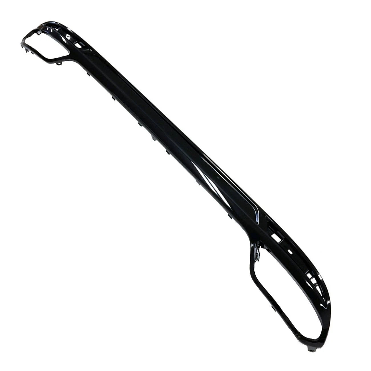 Rear Bumper Lower Trim Panel for Ford Fusion (2013-2018) with Dual Exhaust Tips