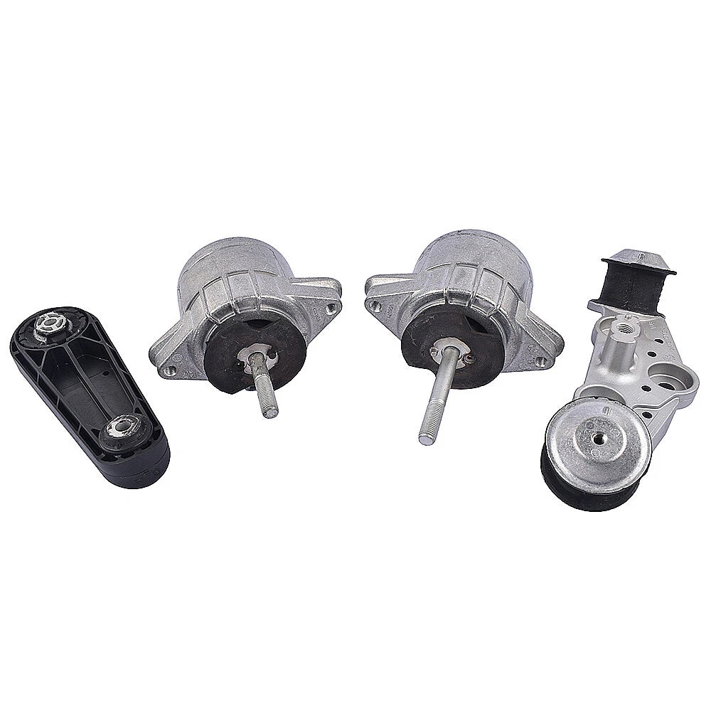 Set of 2 Engine Motor Mounts for Porsche Panamera 4.8L V8 (2010–2016)