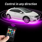 Set of 4 RGB Under Car Strip Lights for Universal Vehicles (LED)