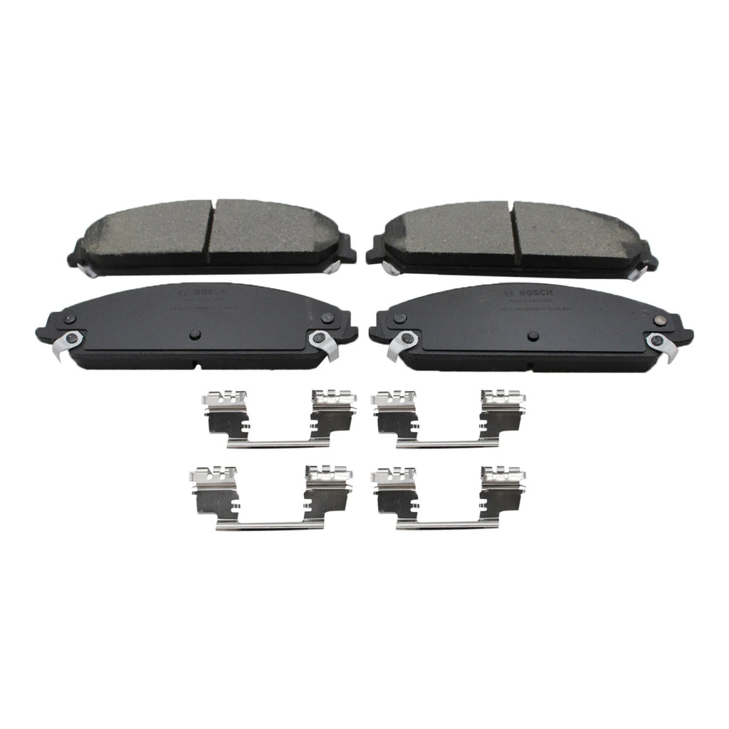 Set of 4 Bosch QuietCast Front Ceramic Brake Pads for Dodge 300 Challenger Charger Magnum (2005–2010)