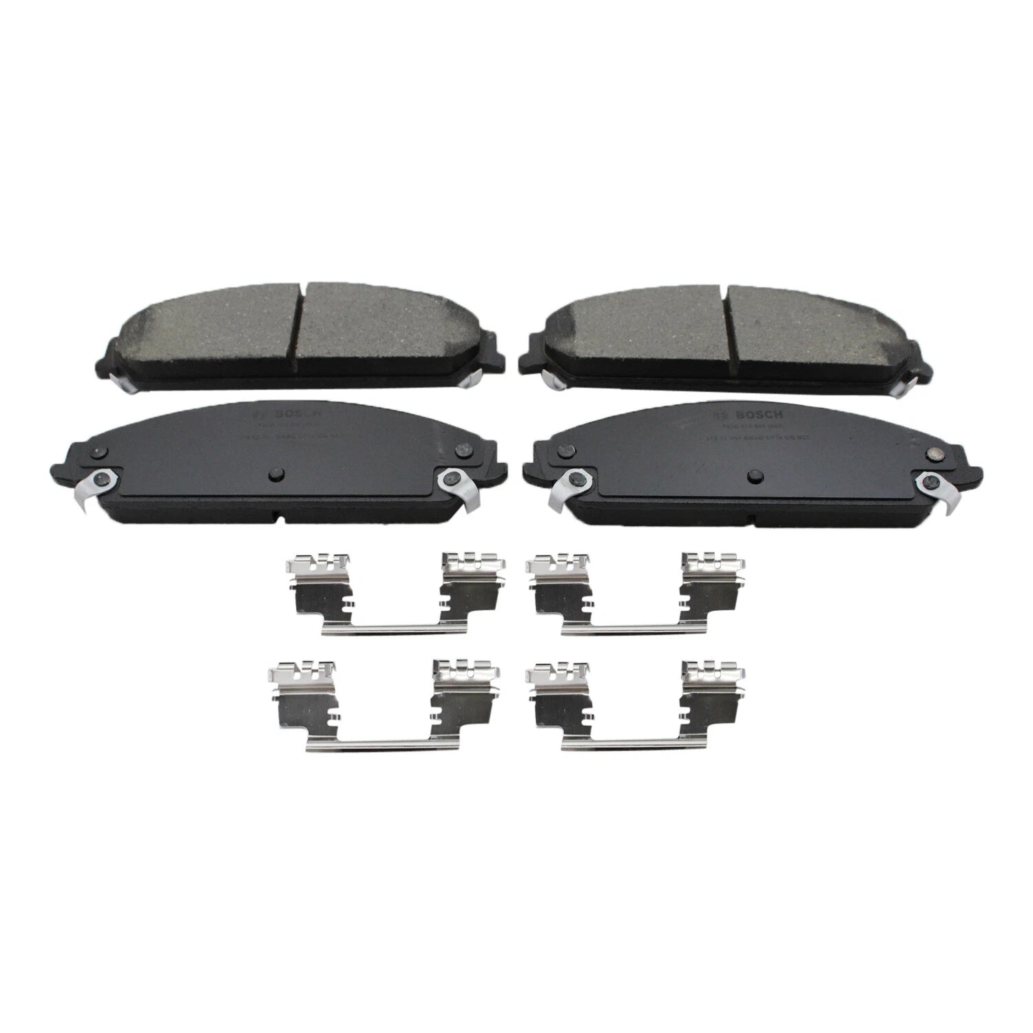 Set of 4 Bosch QuietCast Front Ceramic Brake Pads for Dodge 300 Challenger Charger Magnum (2005–2010)