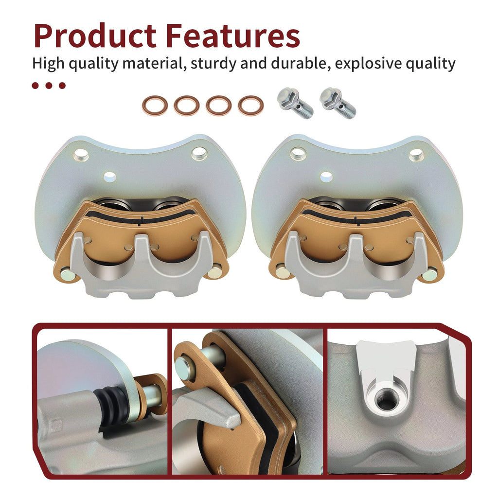 Rear Brake Calipers 1913219 1913220 for Polaris RZR Turbo XP S 4 (2019–2020)