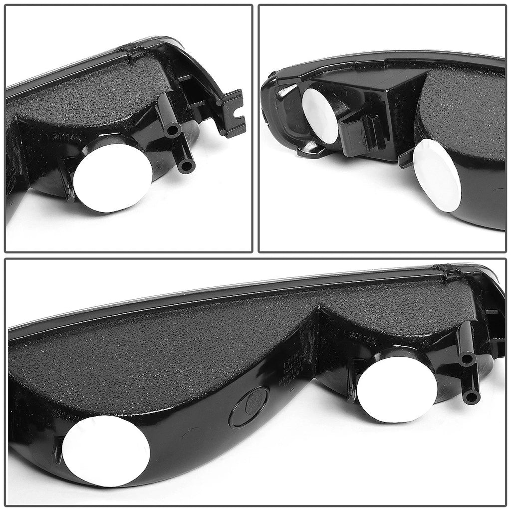 Bumper Signal Light for GMC Sierra/Yukon (1999–2006) Black Housing Crystal Clear
