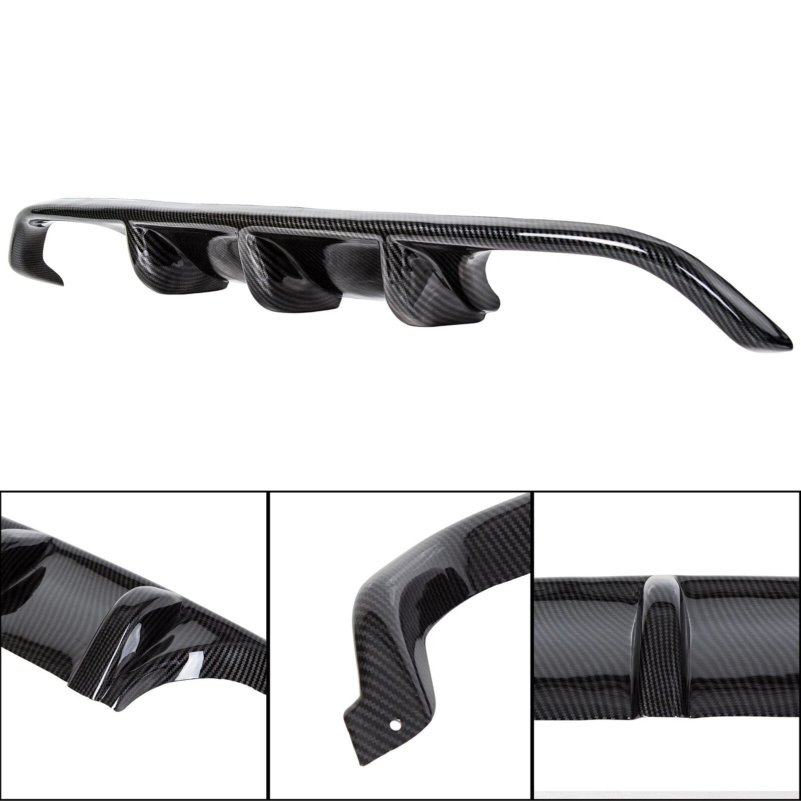 Carbon Fiber Rear Bumper Diffuser for BMW M3 M4 (2015–2018)