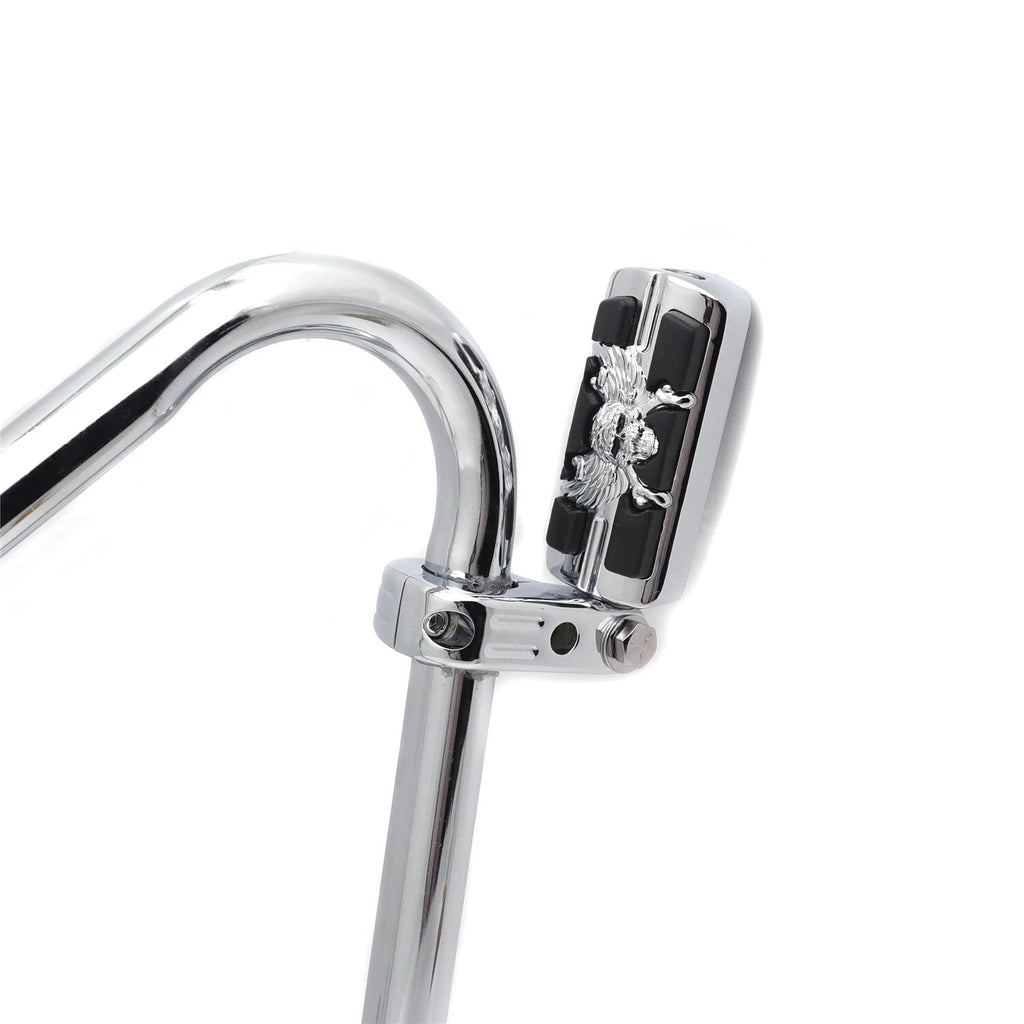 1.25" Chrome FootPeg with 32mm Clamps for Harley Touring Road King