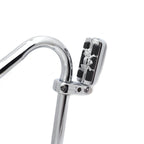 1.25" Chrome FootPeg with 32mm Clamps for Harley Touring Road King
