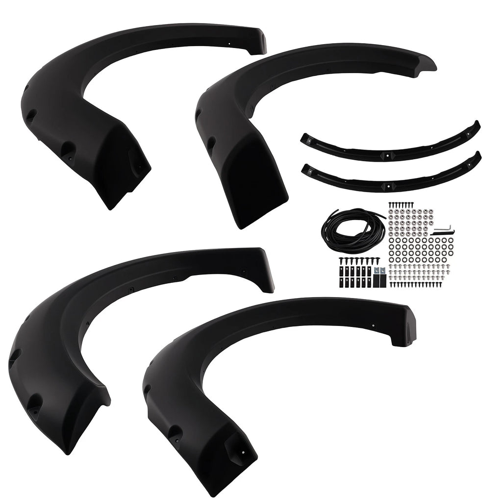 Fender Flare Set for Ford F150 2009-2014 9L3Z16039B FO1269100 Black 4pcs