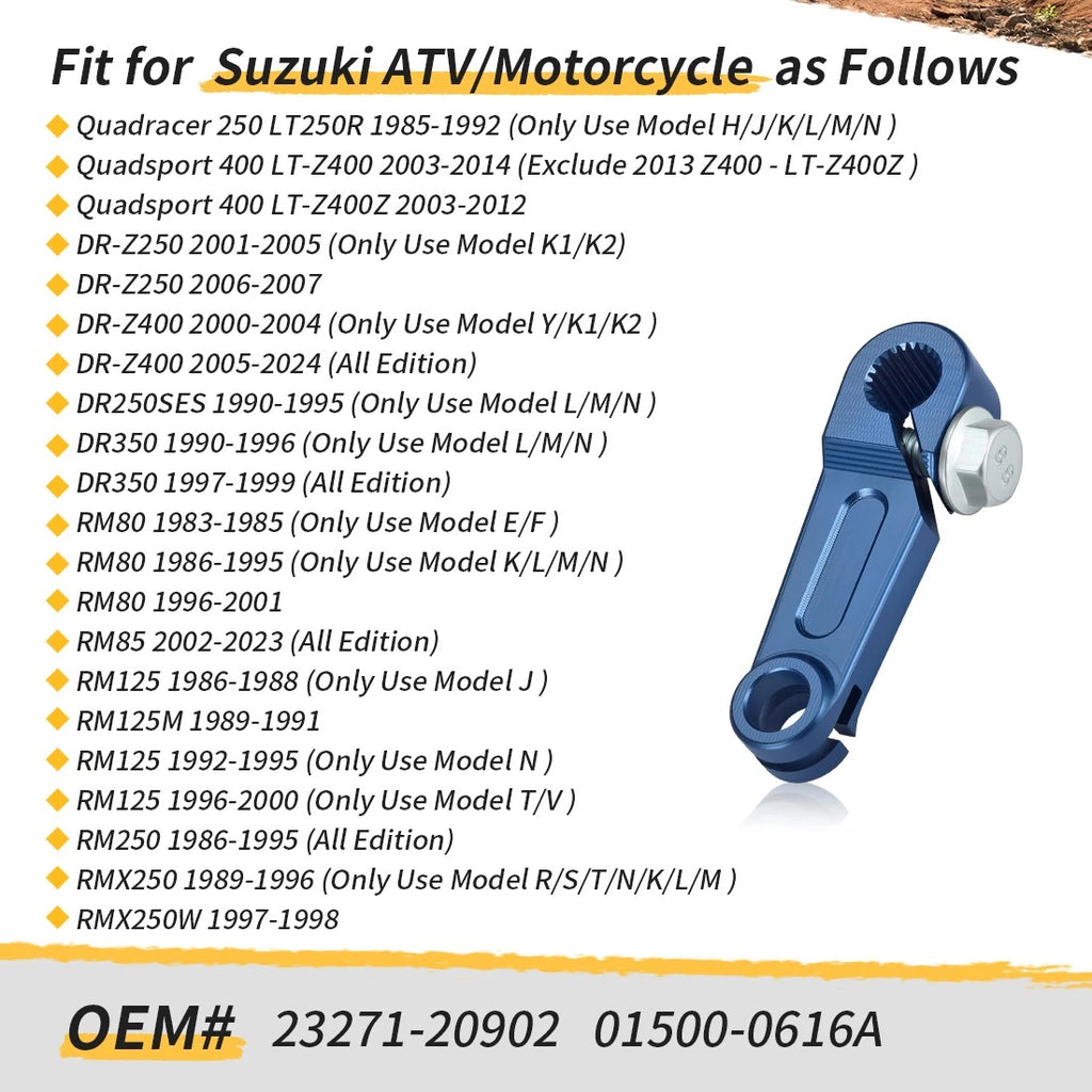 Clutch Release Arm for Suzuki LTZ400 LT250R DR-Z250 DR-Z400 DR350 RM80 RM85