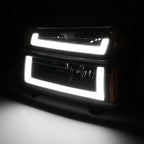 LED DRL Tube Headlight Bumper Lamp for Colorado Canyon (2004–2012)