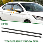 2 x Weatherstrip Window Seals for Honda City (2014-2023)