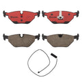 Rear Ceramic Brake Pads & Wear Sensor for BMW E36 318i 323i 325i 328i (1990–1999)