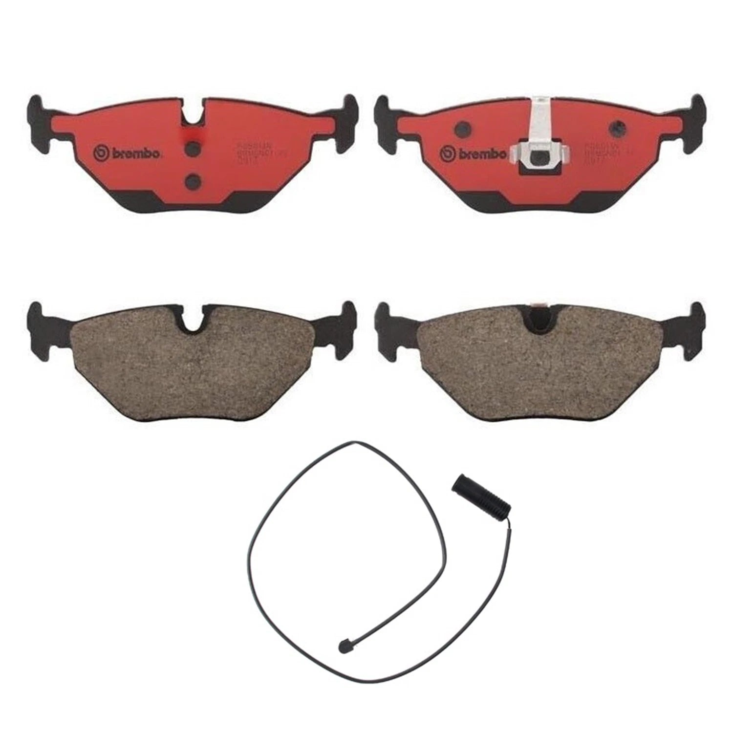 Rear Ceramic Brake Pads & Wear Sensor for BMW E36 318i 323i 325i 328i (1990–1999)