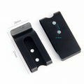 Belt Clip Hook 2 x Flat Base Manganese Steel Accessories for Vehicle