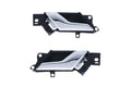 2 x Inner Door Handle Chrome for Holden Captiva CG5 (2006–2016)