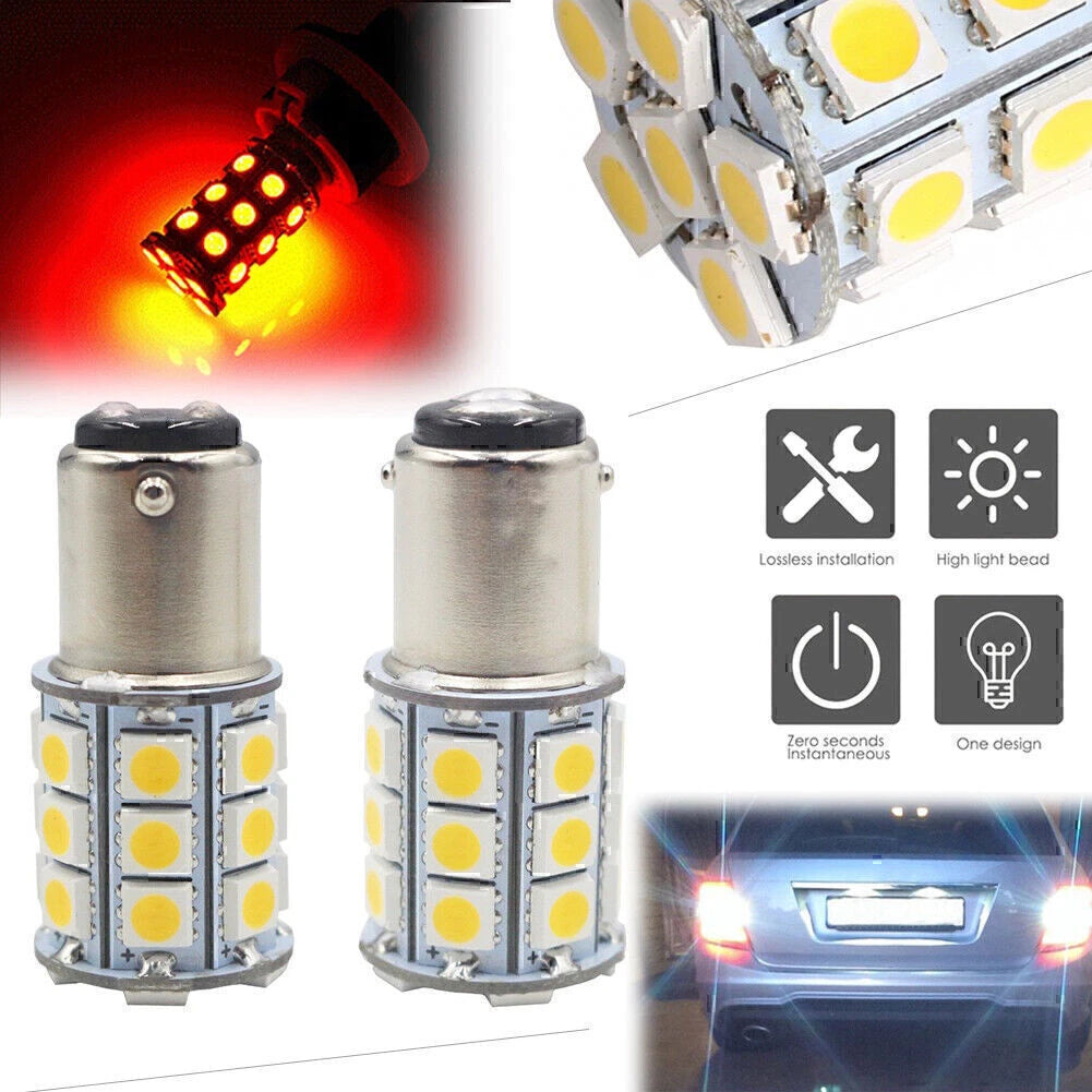 27-SMD BA15D LED Interior Lights Bulbs for Marine Boat (1004 1076 1142)