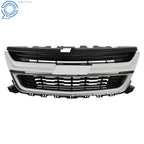 Front Upper Grille with Chrome Trim for Chevrolet Colorado (2015-2020)