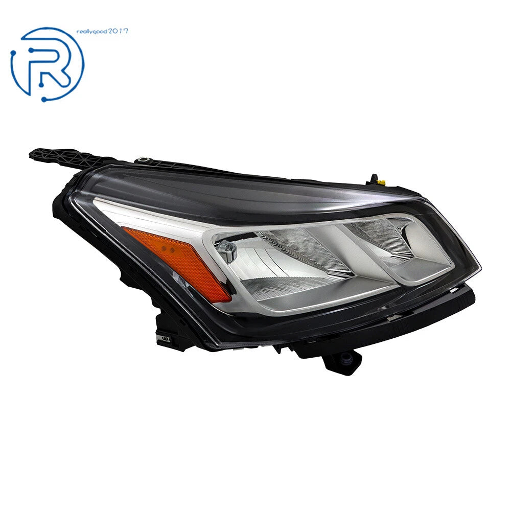 Right Side Headlight Assembly for Chevy Traverse (2013-2017) Chrome Halogen