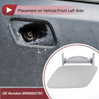 Front Left Washer Nozzle Cover Cap for Audi Q5 (2013–2017) 1Pcs Silver Tone