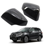 Set of 2 Rear View Mirror Cover Trim for Subaru (2012–2018) Black