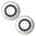 Set of 2 Rear 330mm Drilled Brake Disc Rotors for Audi RS5 Sportback (2013–2019)