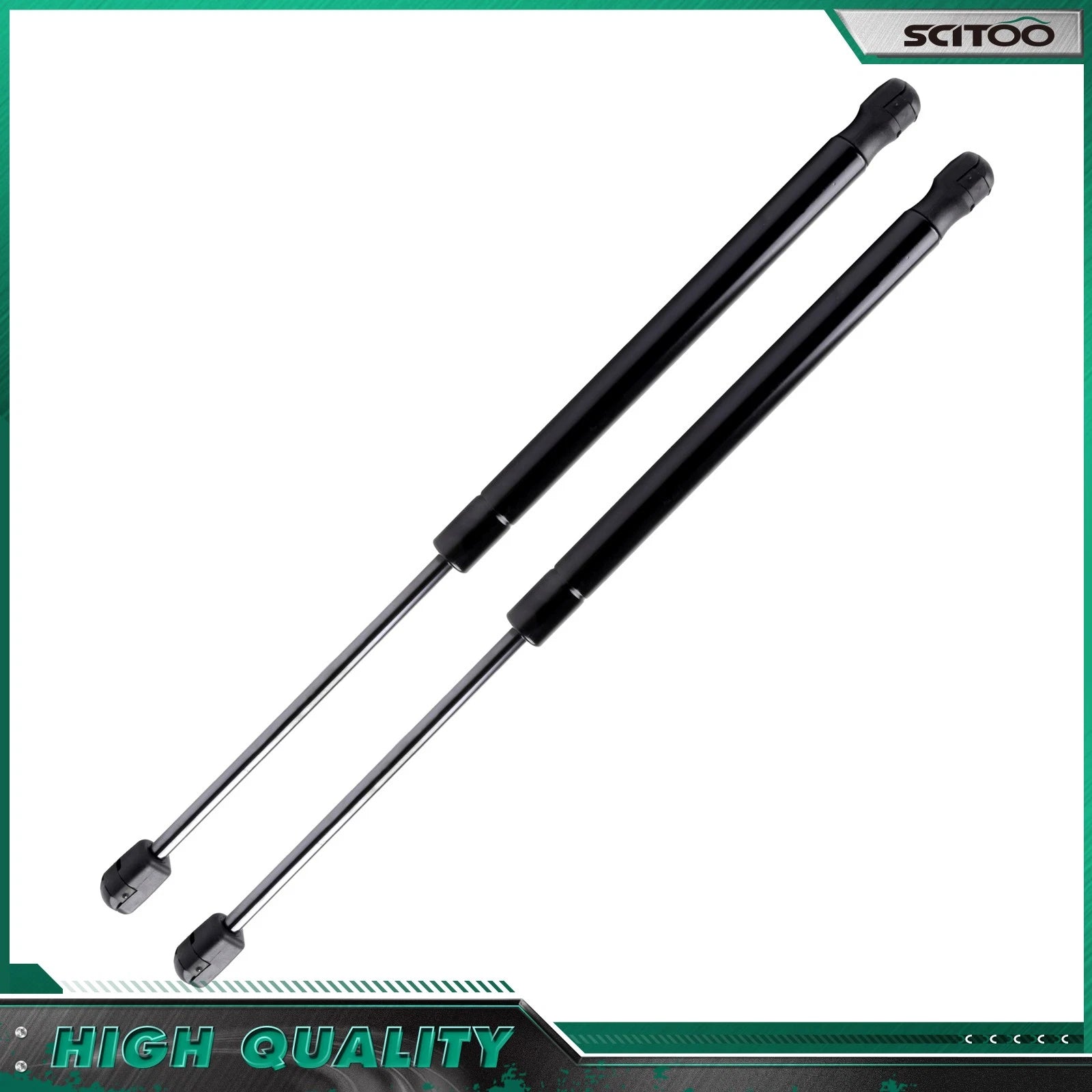 2X Front Hood Lift Supports for Honda Crosstour (2010–2015) Gas Shocks Struts