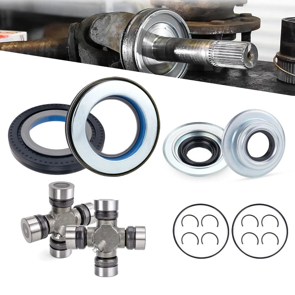Front Axle Seal & U Joint Kit for Ford F250 F350 Super Duty (2005–2014)