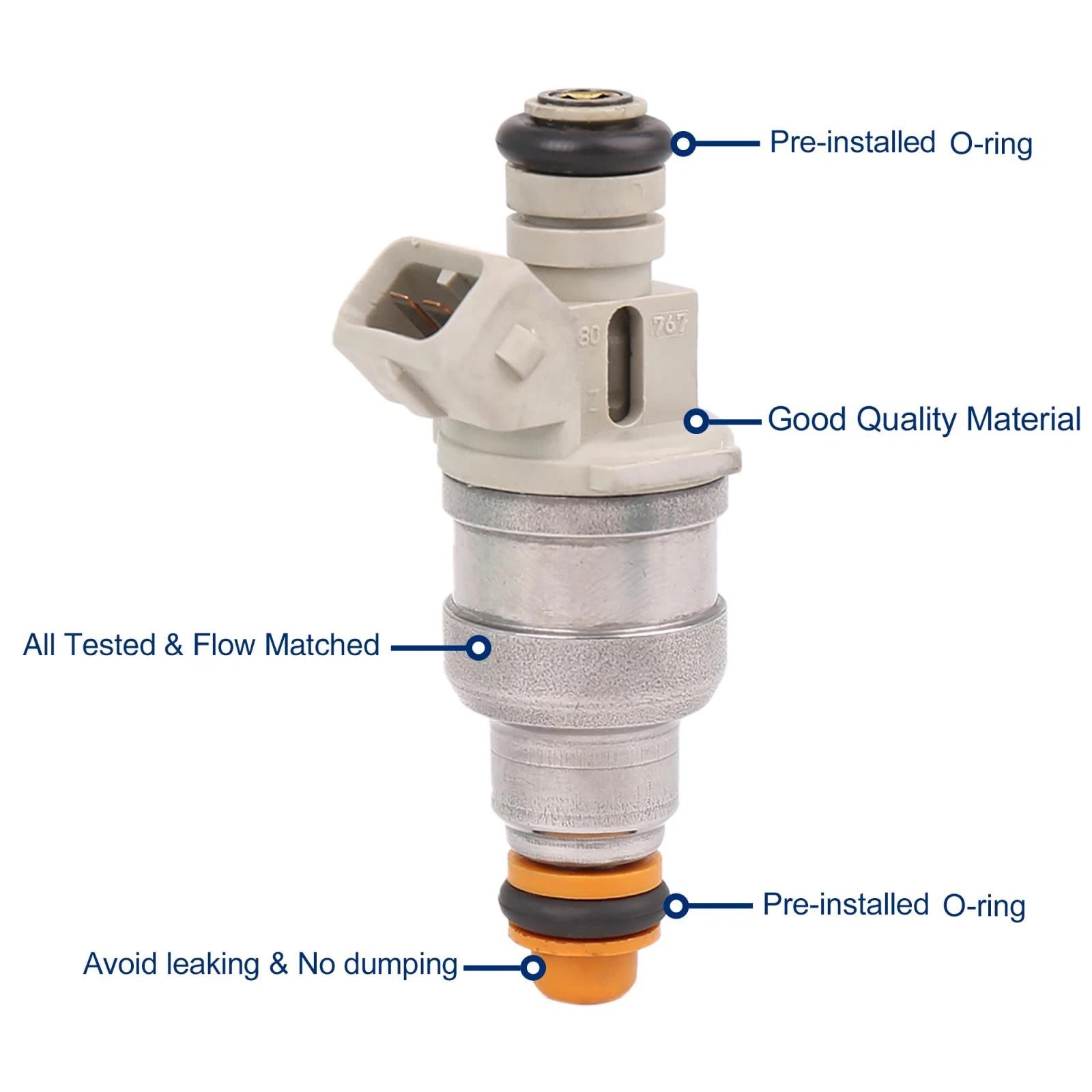 Fuel Injector F87E-D2A ZZM0-13-25 for Ford Ranger, Mazda B2500 (1998–2001)