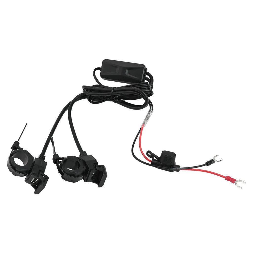 Handlebar Mounted Motorcycle Charger with High Efficiency Ports for Motorcycles