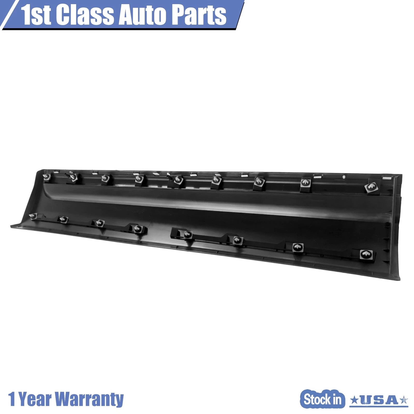 Front Lower Door Molding for Ford Explorer (2011-2015) Matte Black