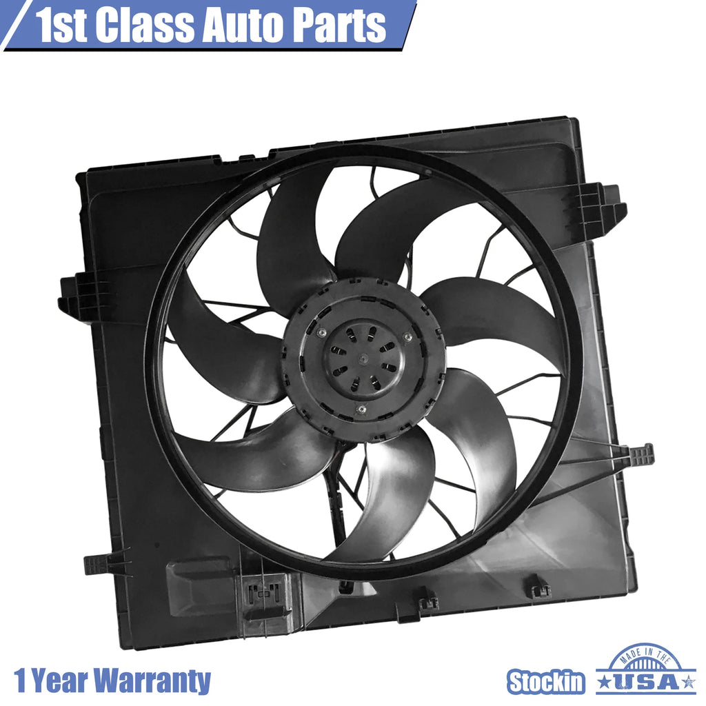 A/C Radiator Cooling Fan for Mercedes W166 (2012–2019)