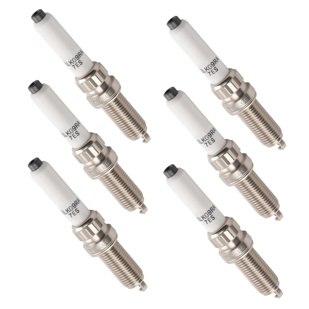 Set of 6 Spark Plugs for Audi S5/S6 V6 2.9L 3.0L (2018–2020)
