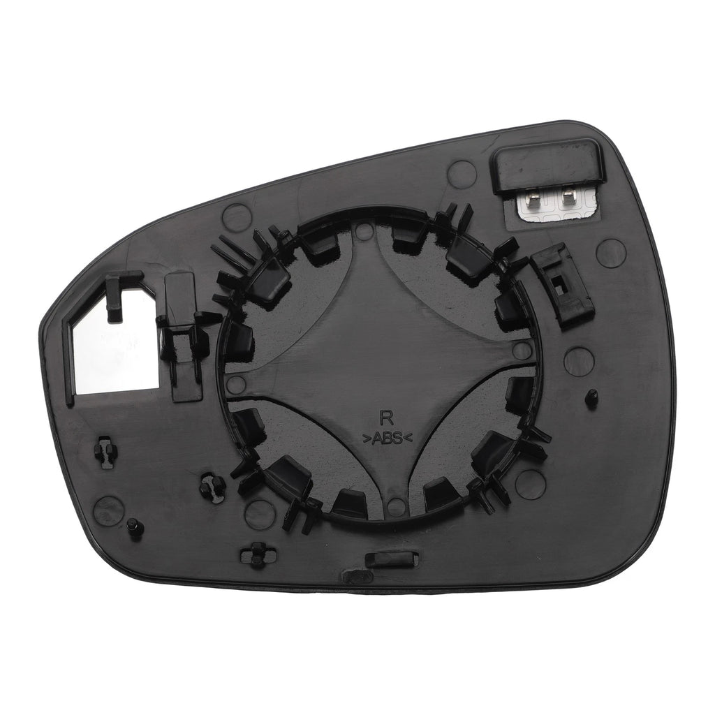 Right Side White Heated Mirror Glass for Ford Mondeo (2014–2022)