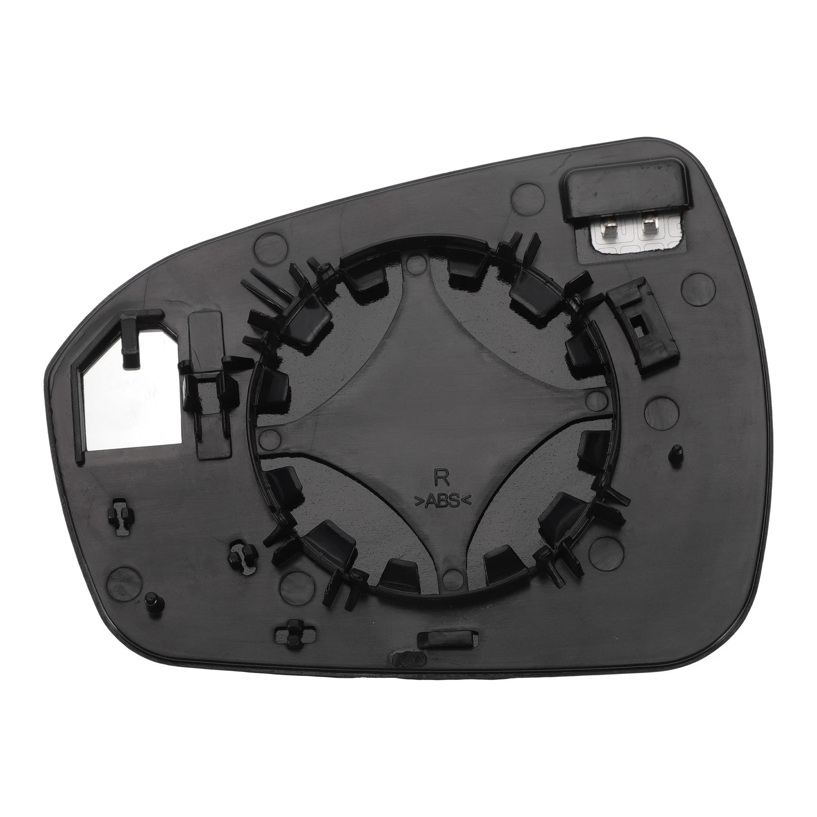 Right Side White Heated Mirror Glass for Ford Mondeo (2014–2022)