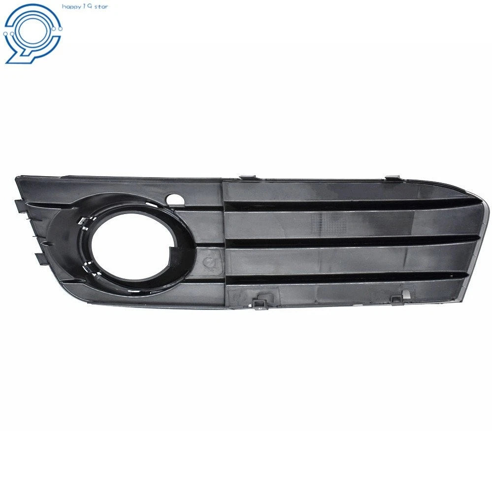 Pair Front Bumper Fog Light Grille for Audi A4 B8 (2009-2012)