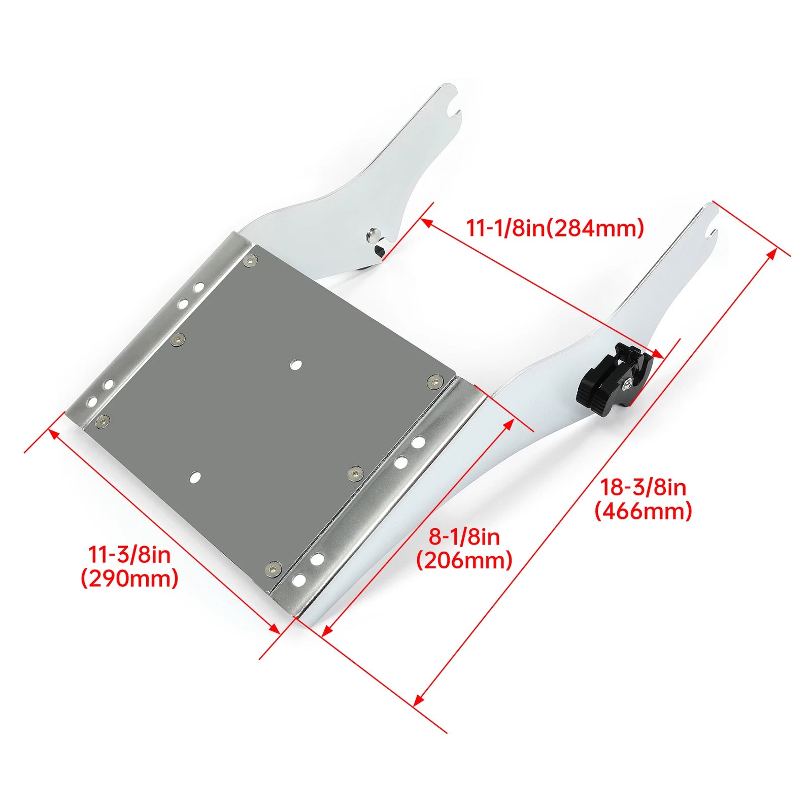 Trunk Pack Mount Rack for Harley Touring Road Glide (1997–2008)