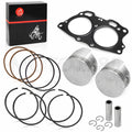 Piston Ring Set of 4 for EZGO Golf Cart Robin 295cc EH29C (1991–2008)