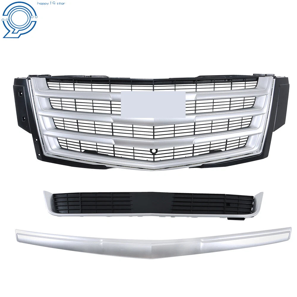 Front Bumper Grille Hood Molding for Cadillac Escalade (2015-2020)