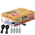 Set of 4 NGK Standard Spark Plugs for Hyundai Santa Fe, Kia Optima (2013–2019)
