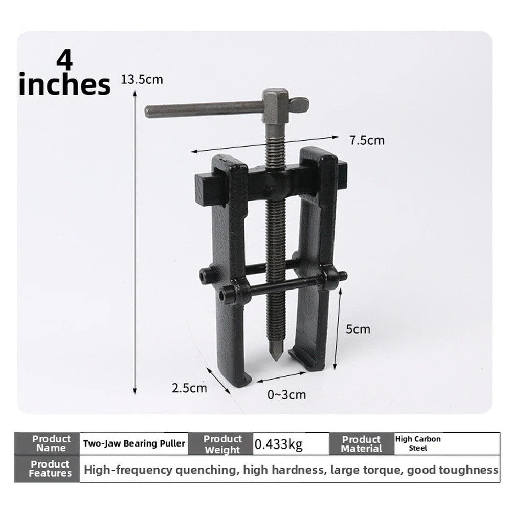 2 Jaw Bearing Puller Tool for 2-8 Inch Bearings