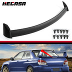 Matte Black Rear Window Roof Spoiler for Subaru Impreza WRX STI (2002–2007)